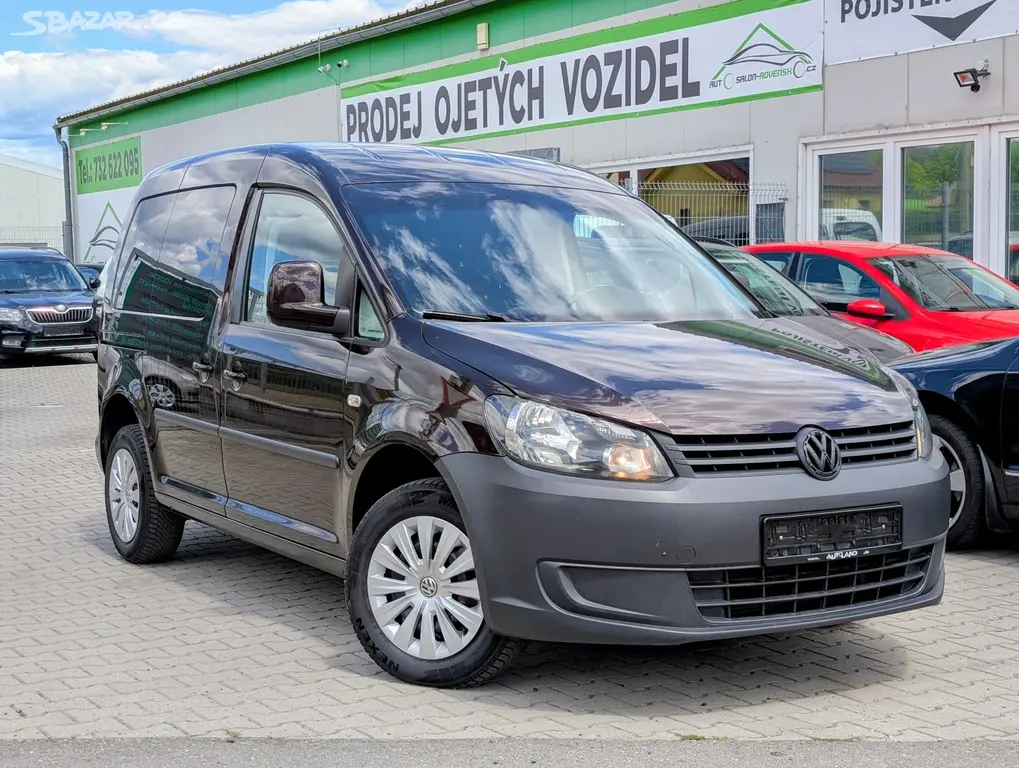 VW CADDY 1.6TDi 55kW 2014 POUZE 188TKM